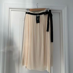 NWT Zara Wrap Midi Skirt